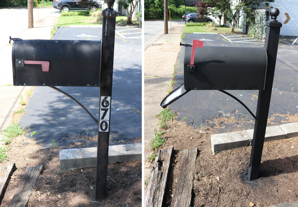 how-to-paint-a-mailbox-with-bedliner-chemicar